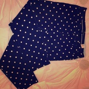 Banana Republic Sz2 Large Polka Dot Pant